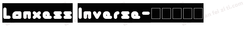 Lanxess Inverse字体转换